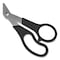 Westcott Value Line Stainless Steel Shears, 8" Long, 3.5" Cut Length, Crane-Style Black Handle, PK3 13402 - alternate 5